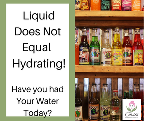 Eletrolytes are hydration